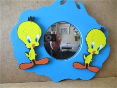 adv8563 tweety houten spiegel