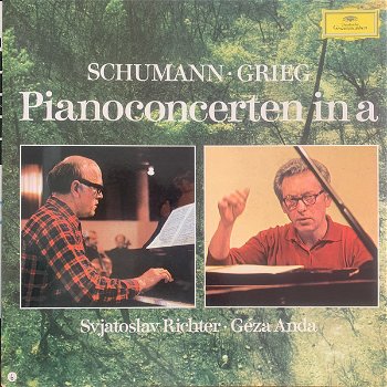 LP - Schumann, Grieg - Pianoconcerten in a - Richter, Anda - 0