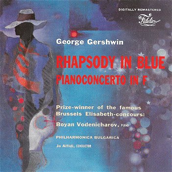 CD - George Gershwin - Rhapsody in blue, pianoconcert in F - 0