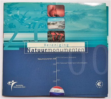FDC set Rijksmunt 2000 Natuurmonumenten - 0