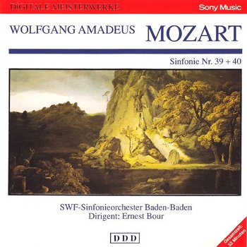 CD - Mozart - Sinfonie no. 39 en 40 - 0