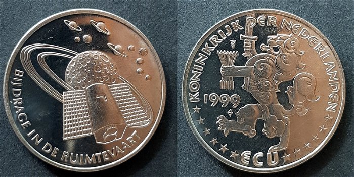 Ecu munt 1999 Ruimtevaart - 0