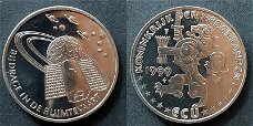 Ecu munt 1999 Ruimtevaart