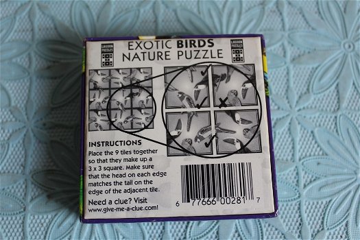 Exotic Birds Nature Puzzle - 1
