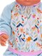 Baby Born 43 cm Pyjama blauw/roze/bloemen - 1 - Thumbnail