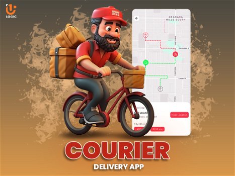 Courier Delivery App Development Services By UplogicTech - 0