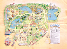 EFTELING - diverse folders, informatie enz - JAREN 1998 - 1999 - 2000