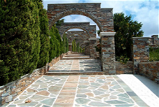 Karystos Green flagstones dikformaat