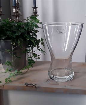 Vaas van glas / glazen vaas - 0