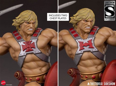 Tweeterhead Masters of the Universe Statue He-Man and Battle Cat Classic Deluxe - 4