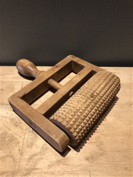 Authentieke houten roller - 3