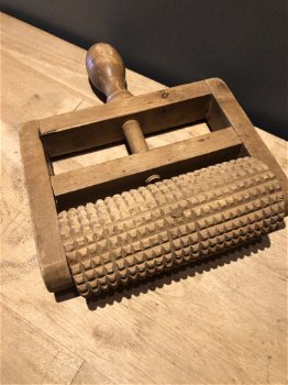 Authentieke houten roller - 5