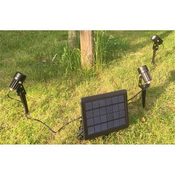 Solar tuinspots warm wit set 3 stuks - 2