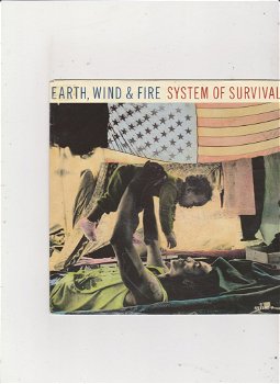 Single Earth, Wind & Fire - System of survival - 0