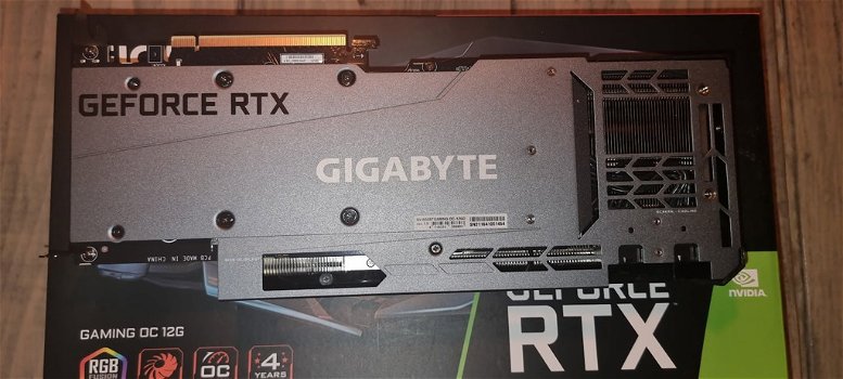 Gigabyte Geforce RTX 3080 TI 12 GB - 1