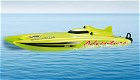 RC speedboot 26074 Kattamaran ADVENTURE GROEN 2,4 GHZ 30KM/H DEMO - 0 - Thumbnail