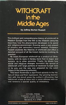 Witchraft in the middle Ages, Jeffrey Burton Russell - 1