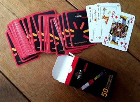 Pak speelkaarten met reclame erop (nieuw) - 0