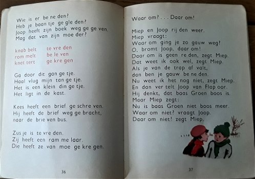 Vintage kinderleesboekje: wij lezen al - 6 - 1