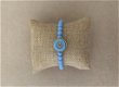 Blauwe Coco Macaron armband - 0 - Thumbnail