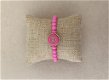 Roze Coco Macaron armband - 0 - Thumbnail