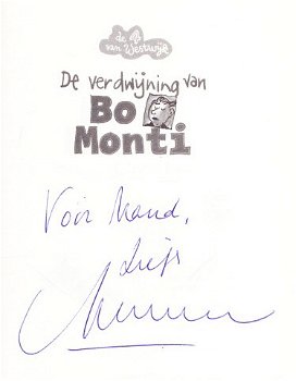 DE VERDWIJNING VAN BO MONTI - Manon Spierenburg - 2