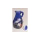 Azijn flesje van aardewerk met dolfijnen erop D7 X H13 Cm - 1 - Thumbnail