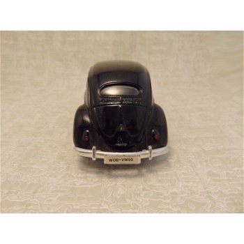 Volkswagen kever ovaal 1955 Smart toys 1:32 zwart - 4