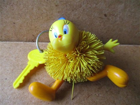 adv8655 tweety pluizige sleutelhanger 1 - 0