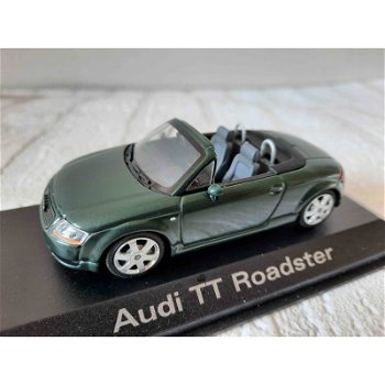 Audi TT Roadster 1:43 Minichamps 830003 donkergroen - 1