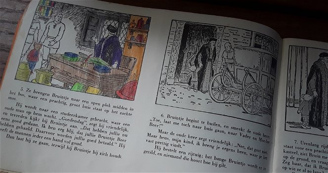 Vintage kinderboekje: de avonturen van bruintje beer - 2