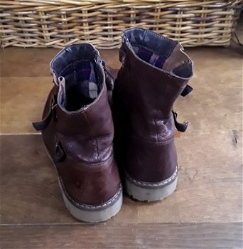 Leren boots / laarzen - bruin (muyters) - 1