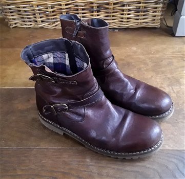 Leren boots / laarzen - bruin (muyters) - 2
