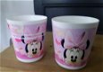 8 plastic kinderbekers (donald duck, minnie mouse, mickey mouse etc) - 3 - Thumbnail