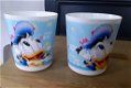 8 plastic kinderbekers (donald duck, minnie mouse, mickey mouse etc) - 4 - Thumbnail