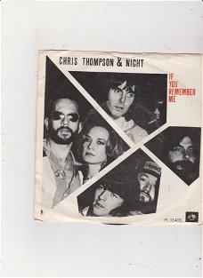Single Chris Thompson & Night - If you remember me
