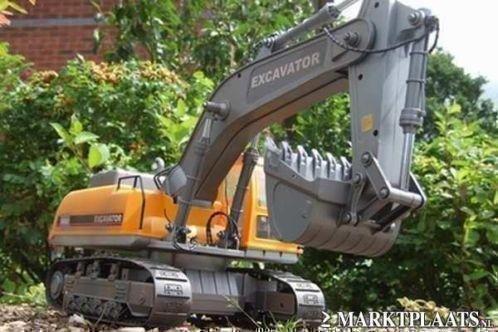 RC graafmachine excavator 1:12 nieuw - 0