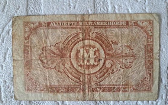Duitsland 10 Mark 1944 WW 2 Bankbiljet >>GEEN COPY<< - 1