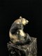 brons beeld van een panda,panda, kado - 1 - Thumbnail