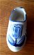 Delfts blauwe klomp/delft blue shoe met een tulp erop (nieuw) - 1 - Thumbnail