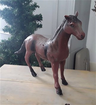 Speelgoed paard soft (19 cm hoog / 28 cm hoog) - 0