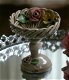 Schaaltje/decoratie met roosjes (shabby chic - brocant) - 0 - Thumbnail