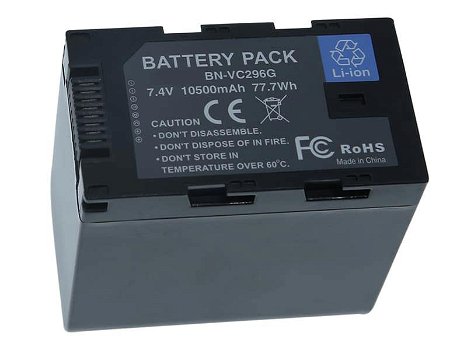High-compatibility battery BN-VC296G for JVC GY-HC500 GY-HC550 - 0