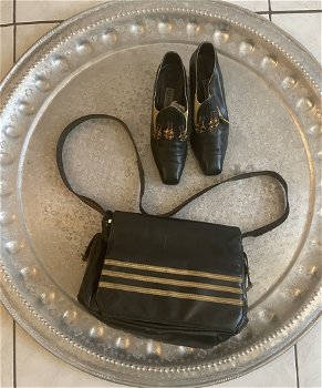 Vintage schoenen en tas - 7