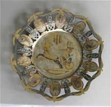 Egyptian handmade metal plate van hosny gomaa