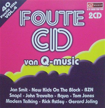 Foute CD Van Q-Music Vol.4 (2 CD) Nieuw - 0