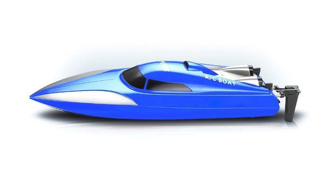 RC speedboot 7012 mono blauw 2,4 GHZ 25KM/H RTR DEMO - 0