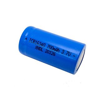 Li-ion 3.7V 700mAh 16340 oplaadbare batterij - 2