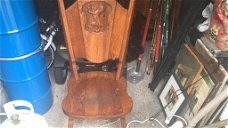 mooie antieke stoelen uit kerk zware kwaliteit 6 stuks vrpr 150euro