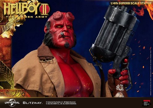Blitzway Hellboy II The Golden Army Superb Statue - 0